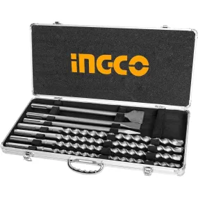 Ingco AKD5075 SDS-Max Drill Bit and Chisel Set