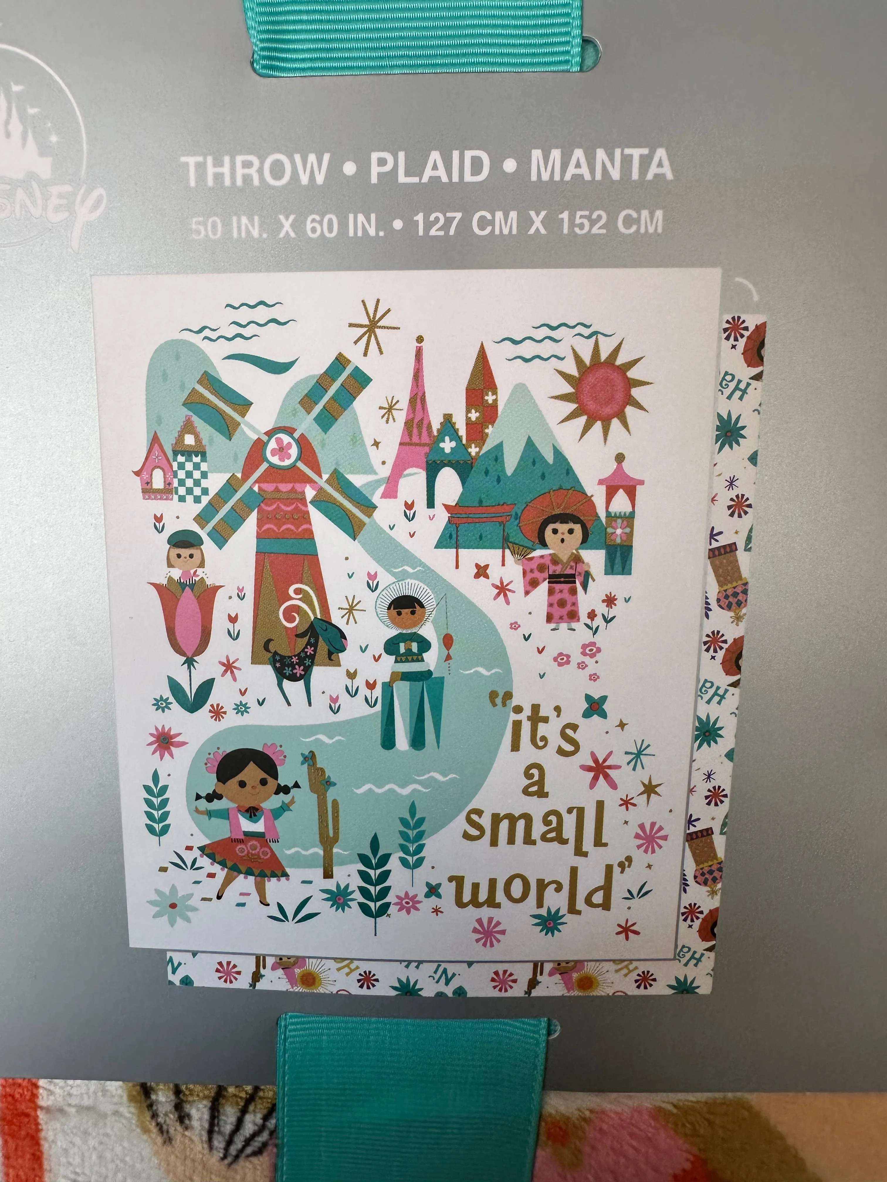 It’s a Small World Throw