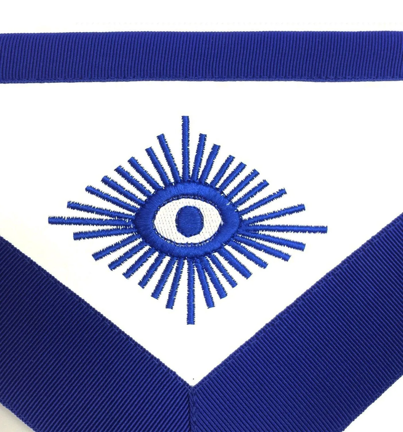 Junior Steward Blue Lodge Officer Apron - Royal Blue