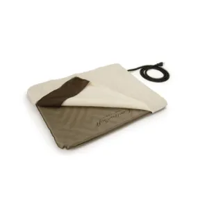 K&H Pet Products Lectro-Soft Outdoor Heated Bed & Cover Chocolate/Tan (Medium-60W)