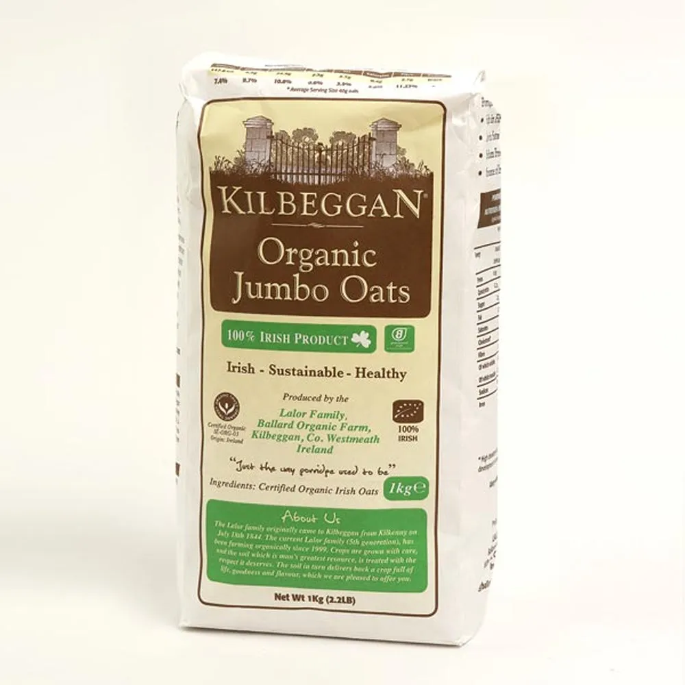 Kilbeggan Organic Jumbo Porridge Oats