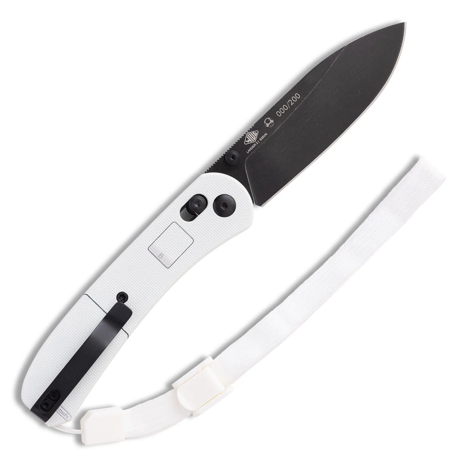 Lander 3 Pocket Knife - Landeriimote Special Edition - White