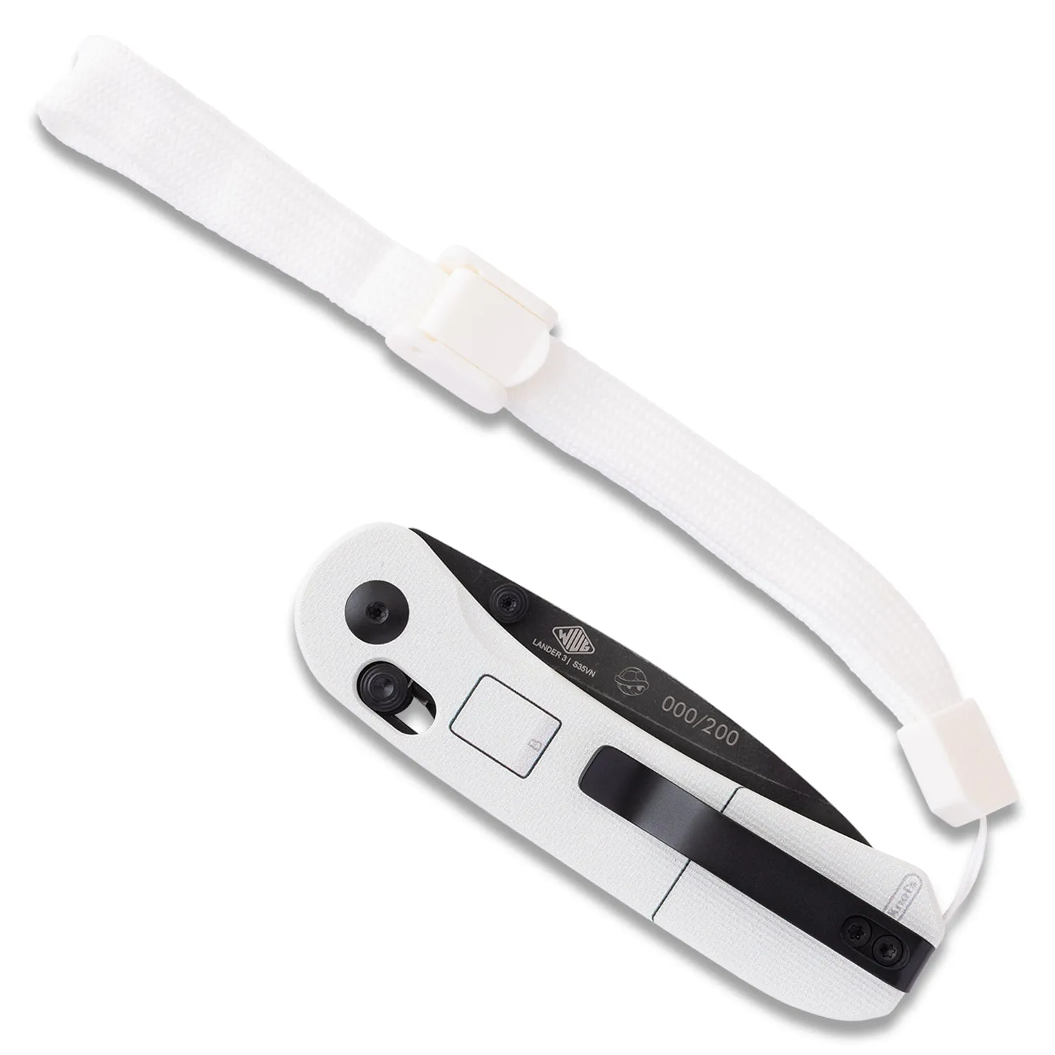 Lander 3 Pocket Knife - Landeriimote Special Edition - White