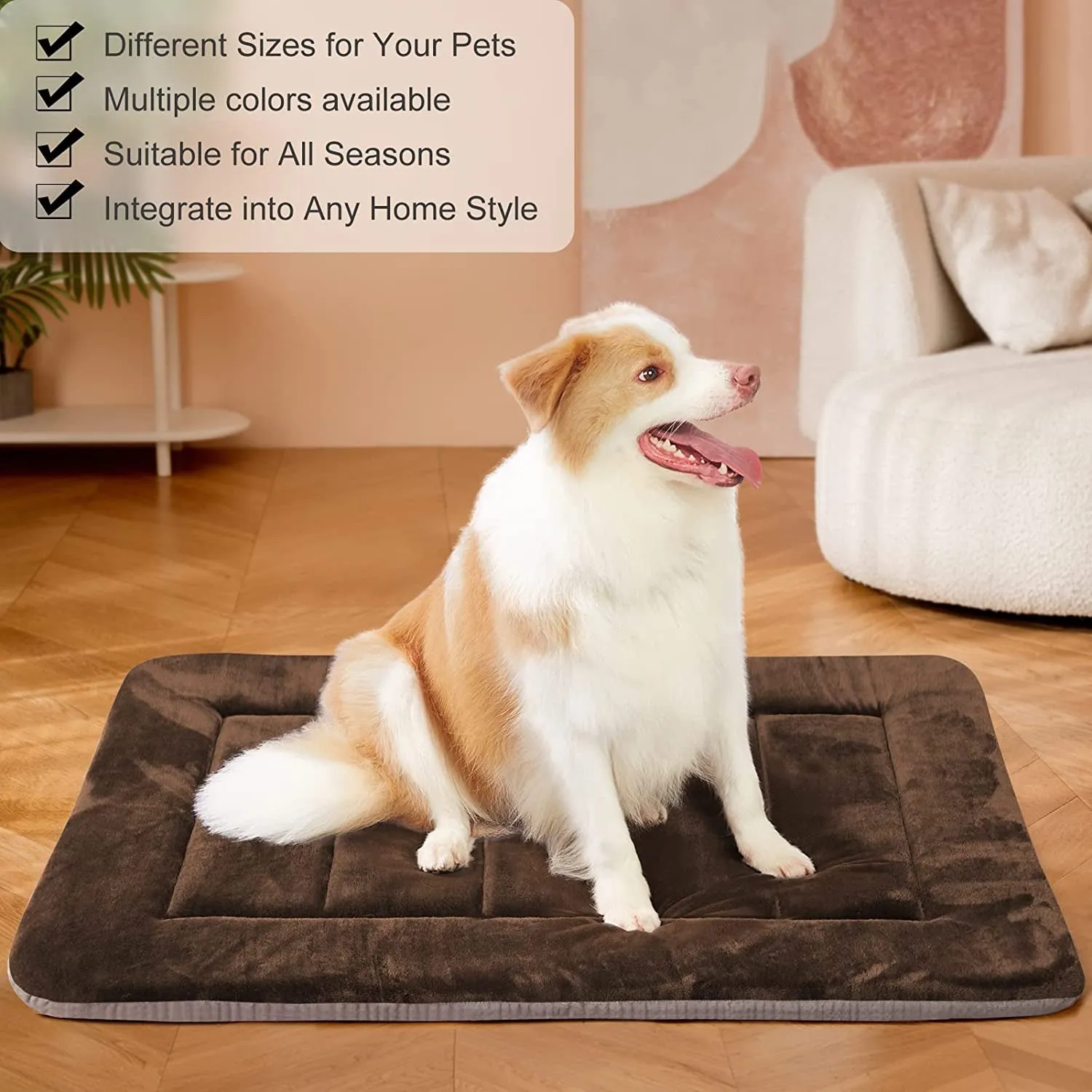 Large Dogs Crate Bed Pad