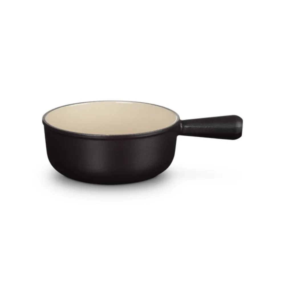 Le Creuset Tradition cast iron fondue saucepan