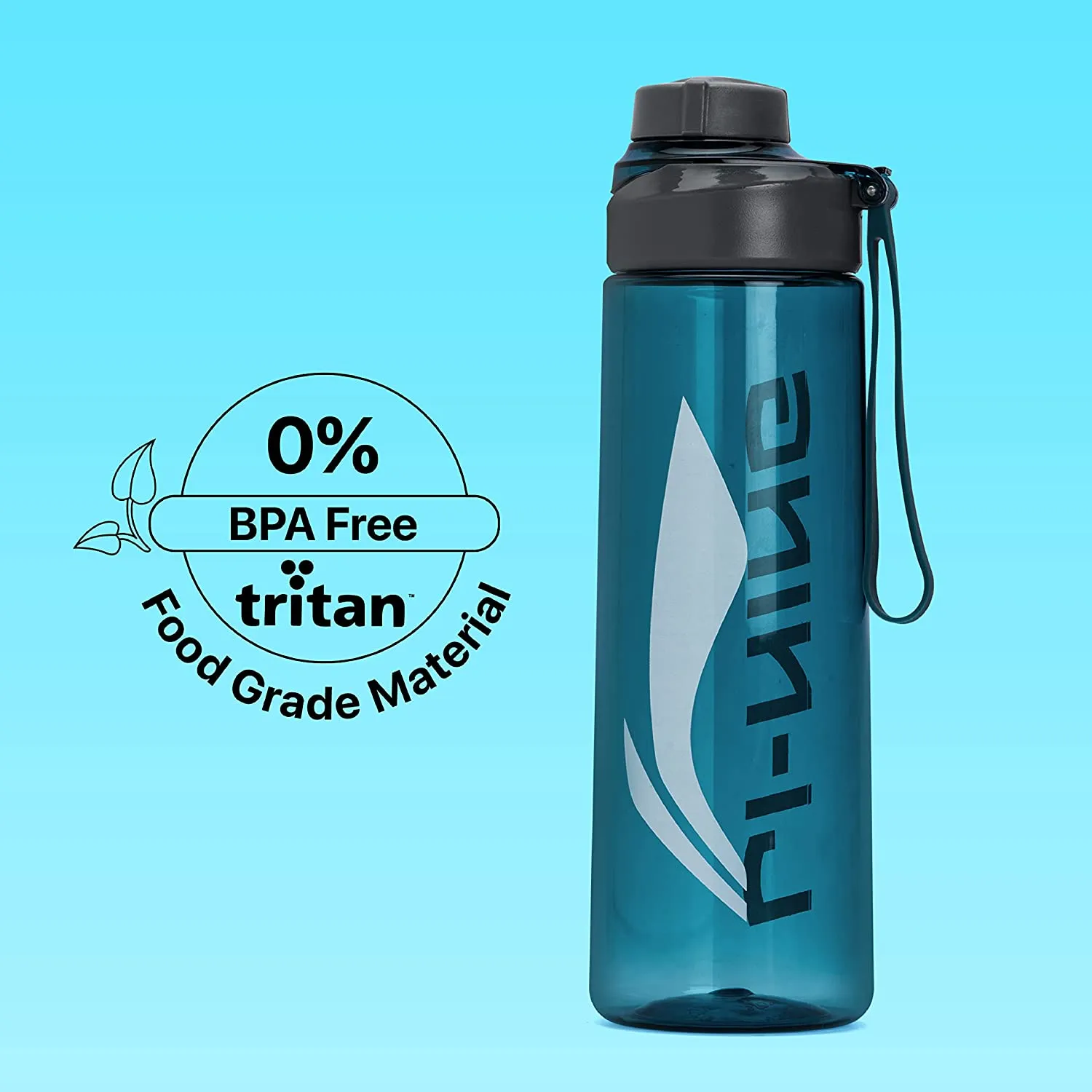 Li-Ning AQTR Tritan Water Bottle - 850ml , Blue