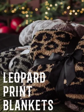 Lizabeth Leopard print blankets