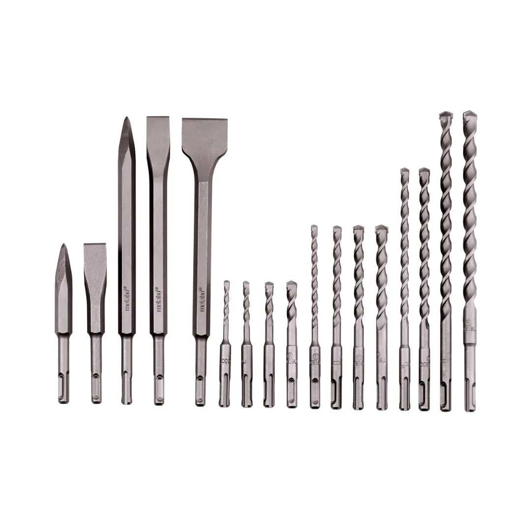 Metabo | Drill Bit SDS-plus"SP" Chisel Set 17Pc