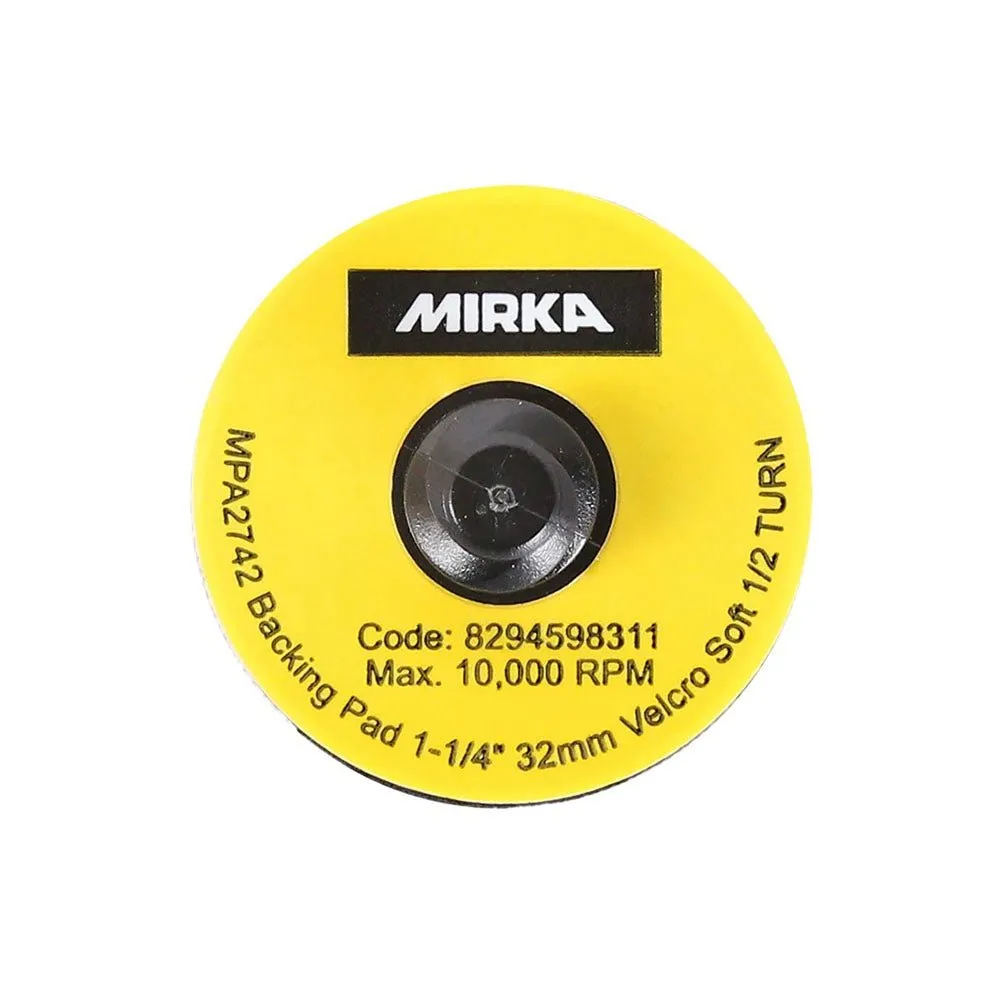 Mirka Quick Lock Backing Pad Grip 32mm Soft (Pack of 10)