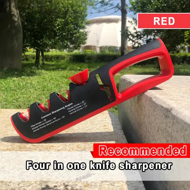 Multifunction 4-in-1 Knife Sharpener