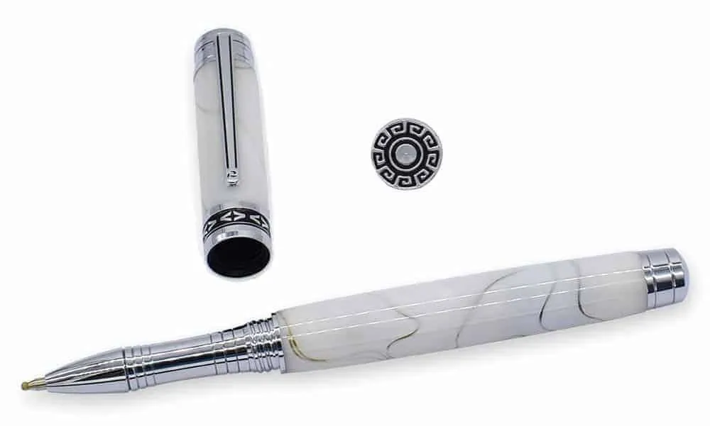 Mysterious Sky - Rollerball Pen Kit - Chrome