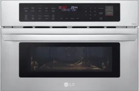 MZBZ1715S LG 30" Single Speed Electric Smart Wall Oven & Microwave