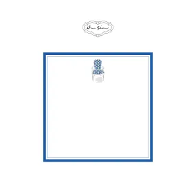 Nance Chair Notepad-Blue