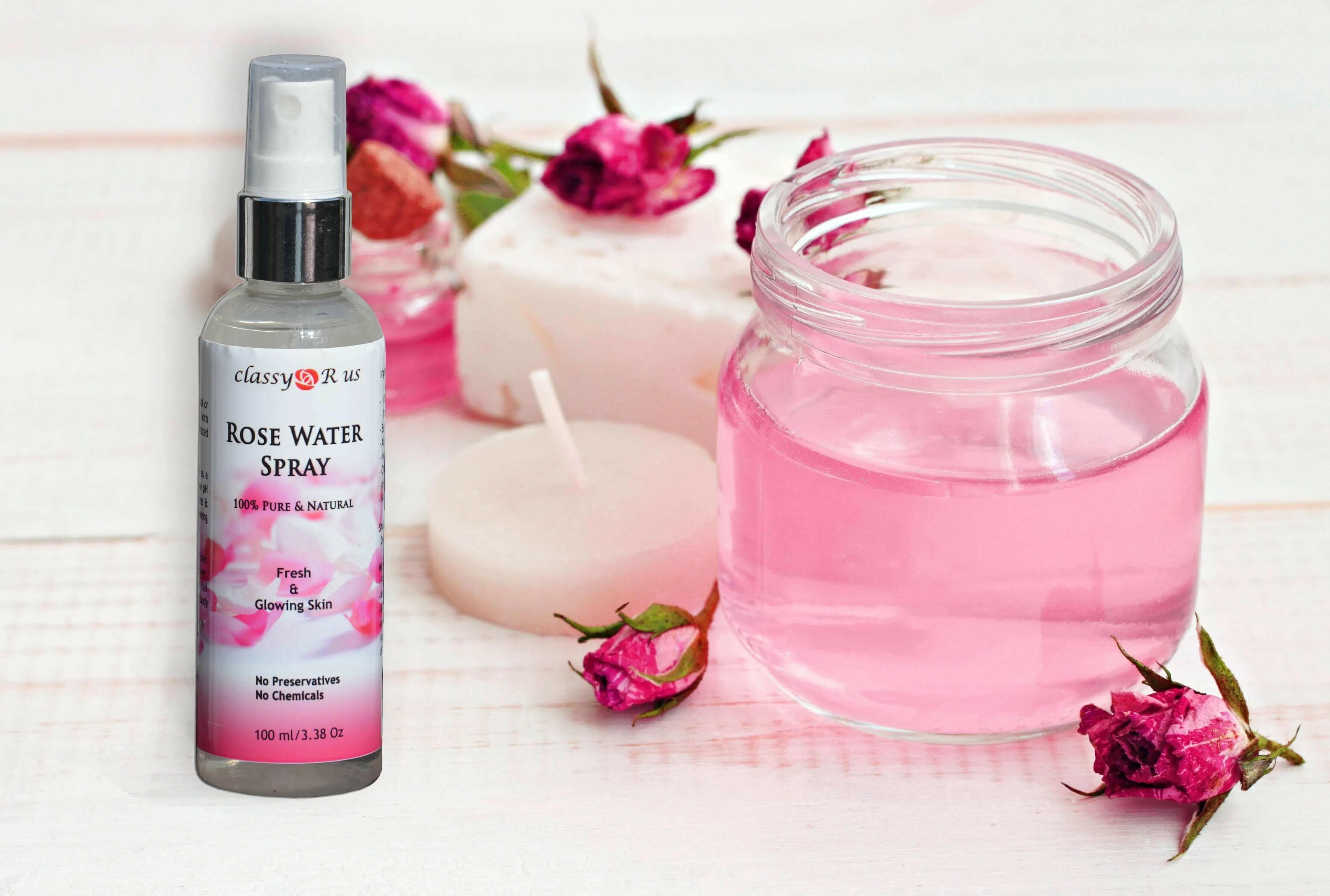 Natural Rose Water Spray