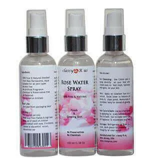 Natural Rose Water Spray