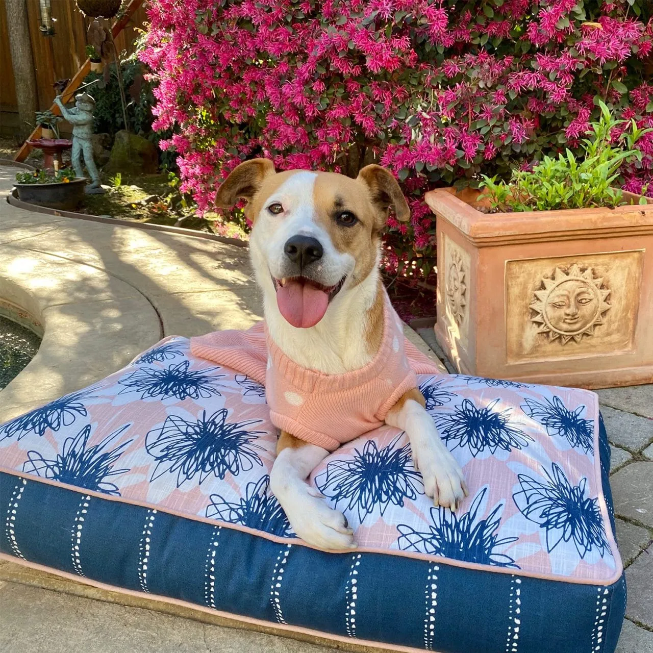 Navy Plush Bella Sprawler