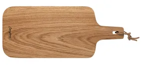 Oak Wood Serving Board w/handle (16")