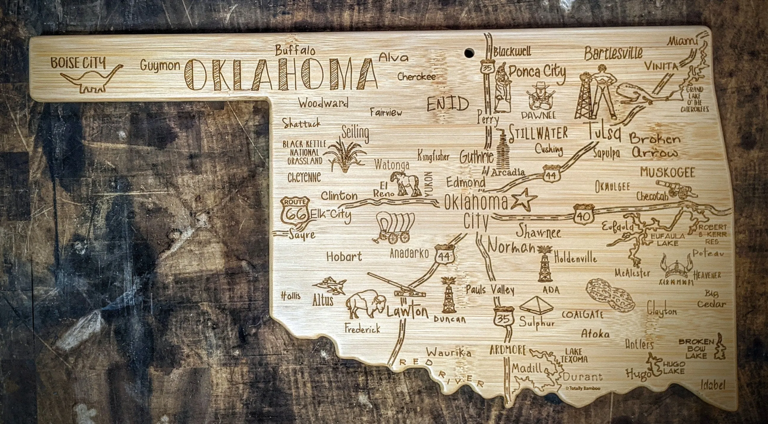 Oklahoma Cutting Board