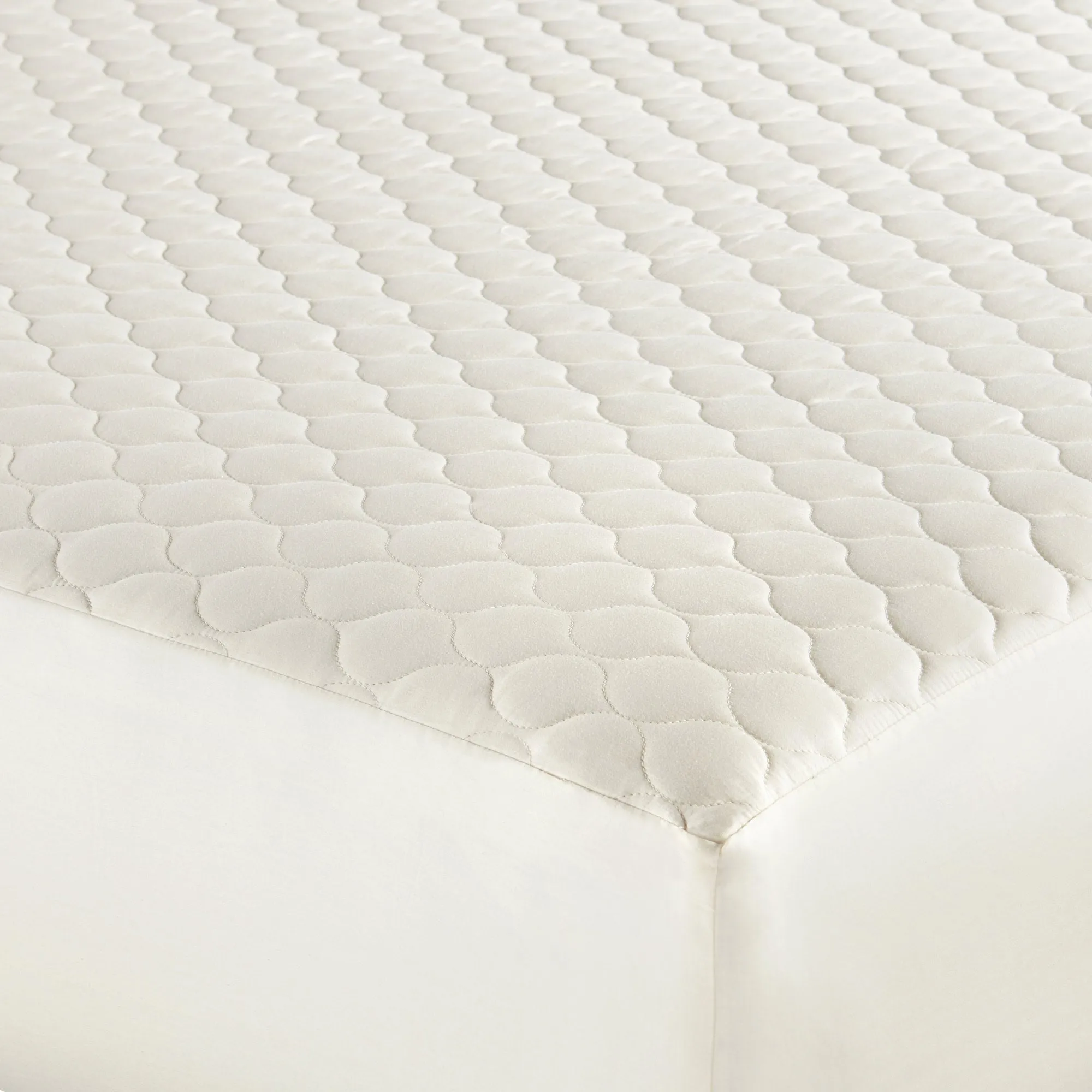 Organic Cotton Quilted Mattress Pad Protector