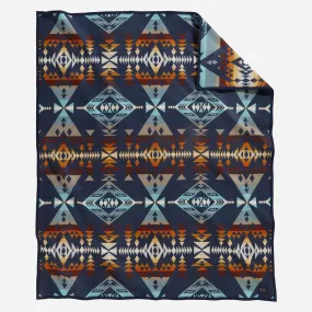 PENDLETON JACQUARD UNNAPED ROBE DIAMOND PEAK