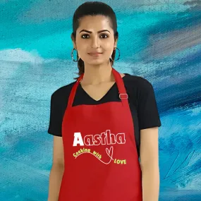 Personalized Cooking With Love Apron