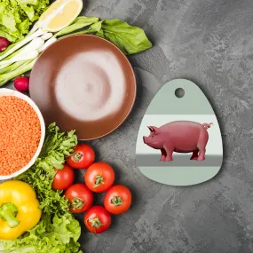 Pig Sublimation Glass Cutting Board