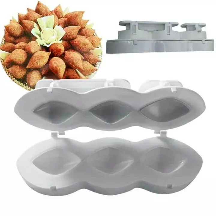 Plastic Durable Diy Plastic Meatball Mould Meatball Press Kitchen Cooking Tools for Making Fried Kibbeh Cake Mold