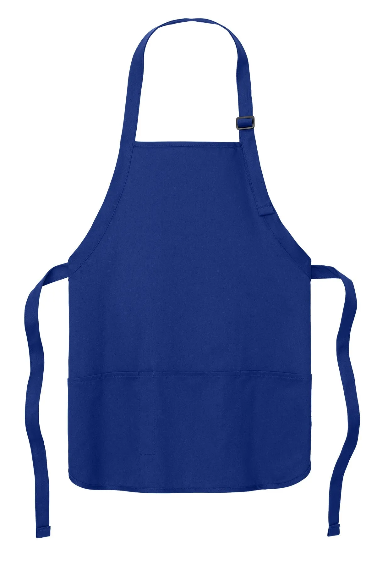 Port Authority Medium-Length Custom Aprons with Pouch Pockets, Royal