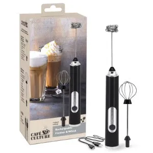 Rechargeable Frother and Whisk