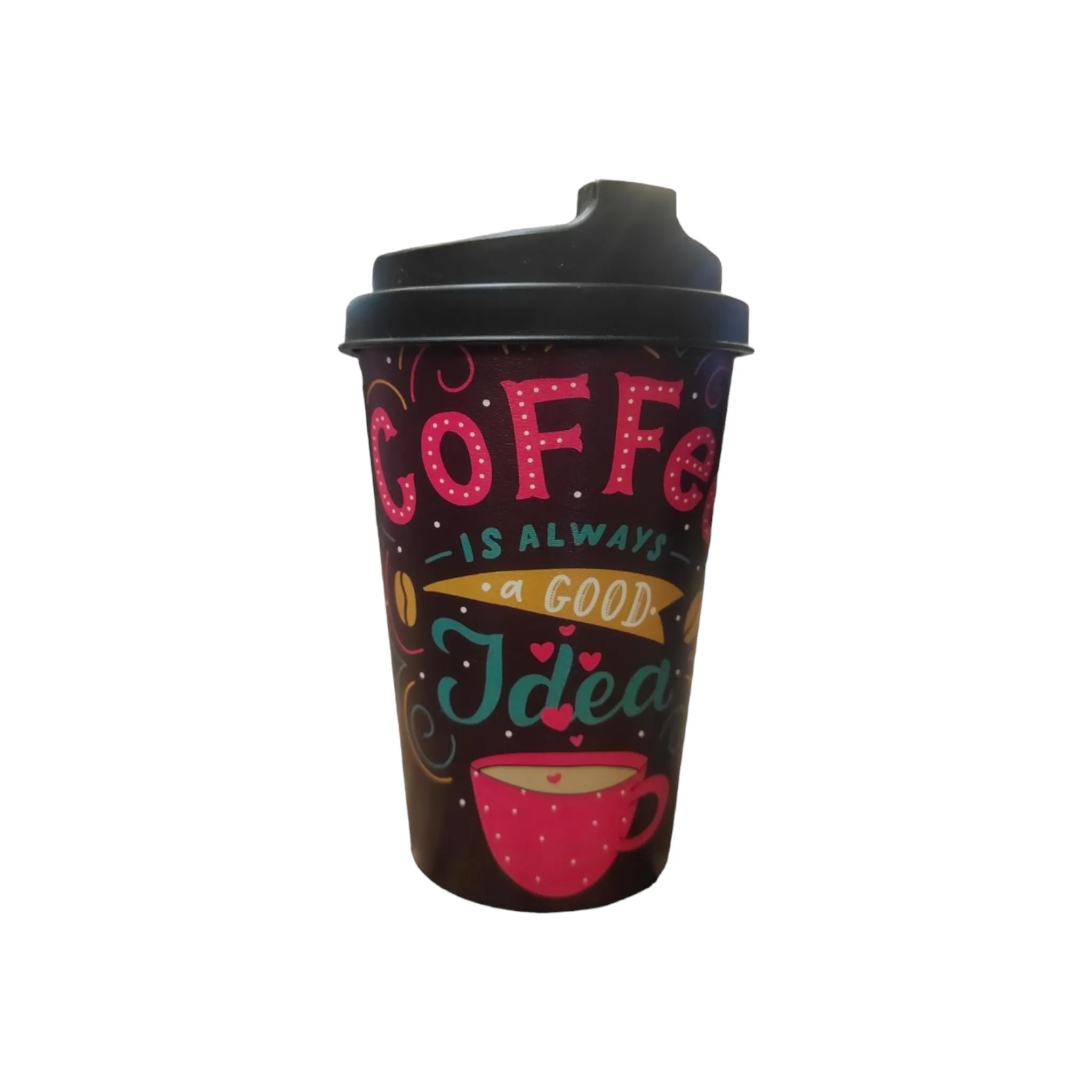 Reusable Takeaway Coffee Cup 340ml Idea Design