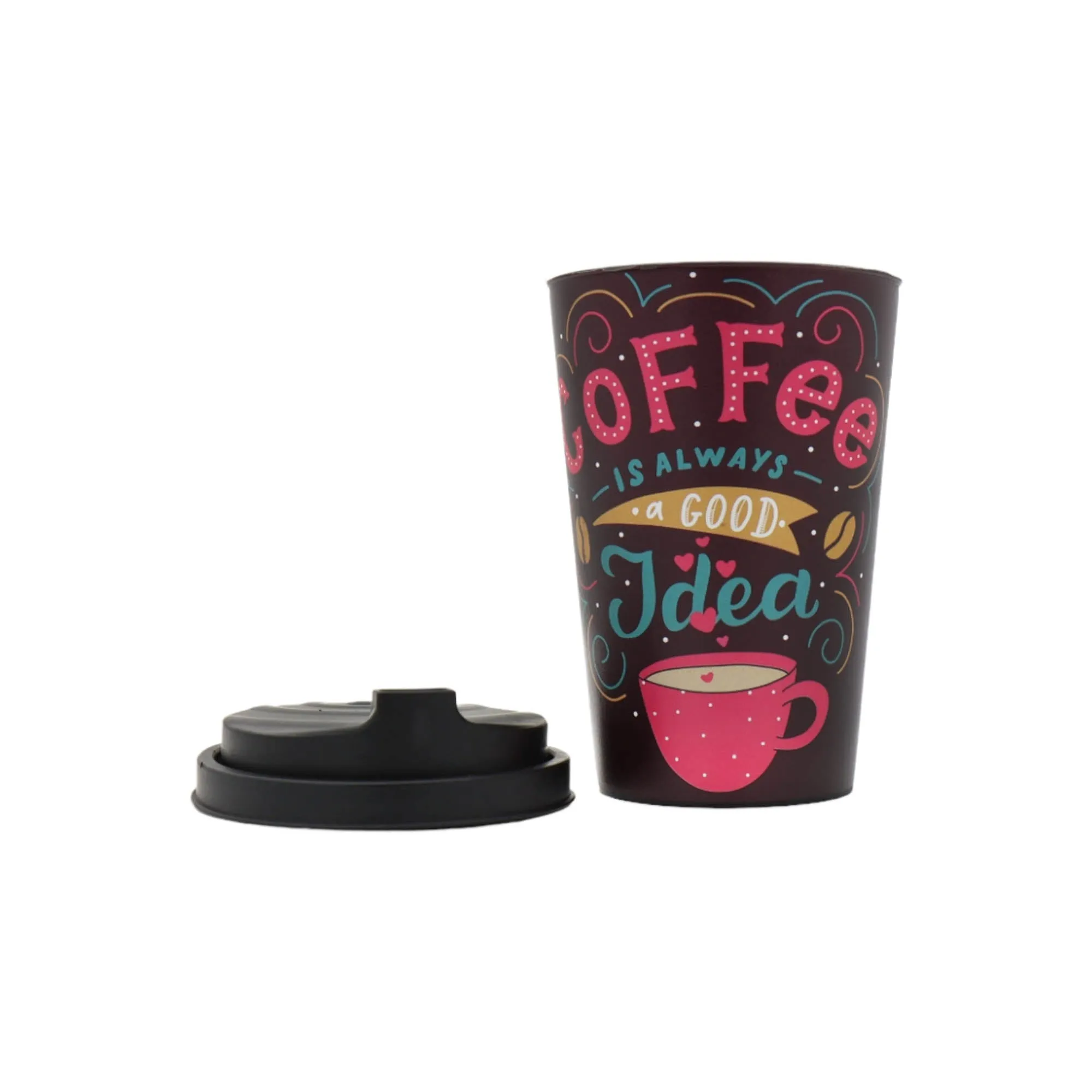 Reusable Takeaway Coffee Cup 340ml Idea Design