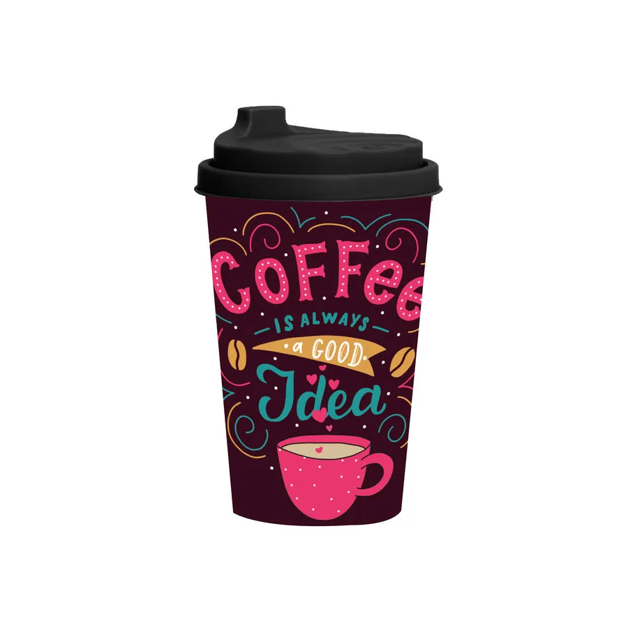 Reusable Takeaway Coffee Cup 340ml Idea Design