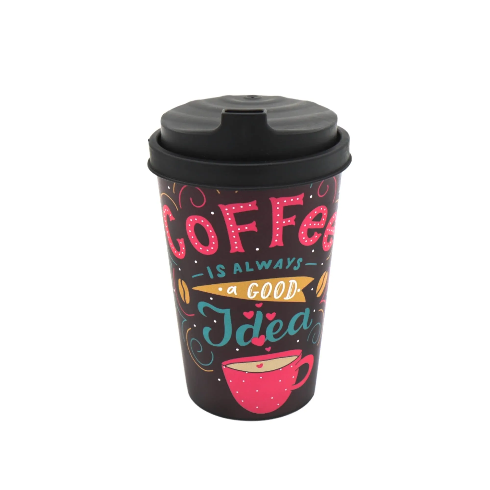 Reusable Takeaway Coffee Cup 340ml Idea Design