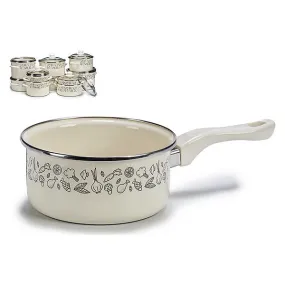 Saucepan Crystal Enamelled Steel (32,8 x 8,6 x 17,7 cm)