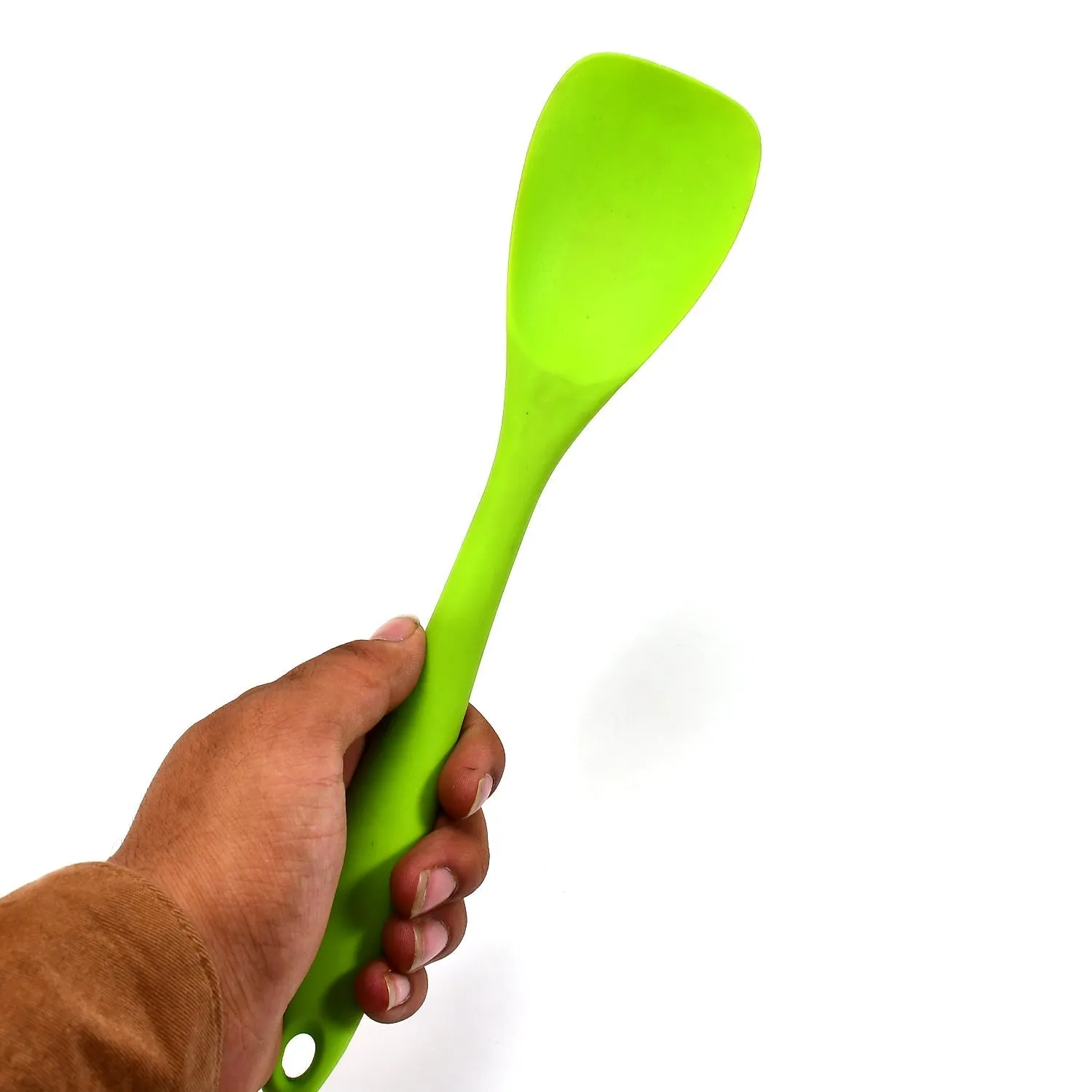 Silicone Spoonula, Spatula Spoon, High Heat Resistant, Non Stick Rubber Utensil