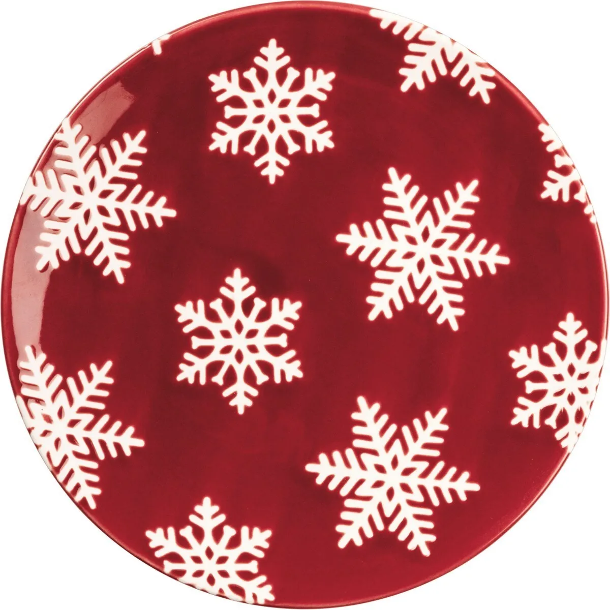 Small Snowflake Plate