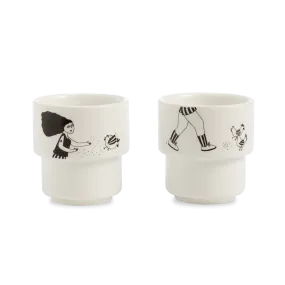 Stackable Egg Cups - Feeding The Chicks (set of 2)