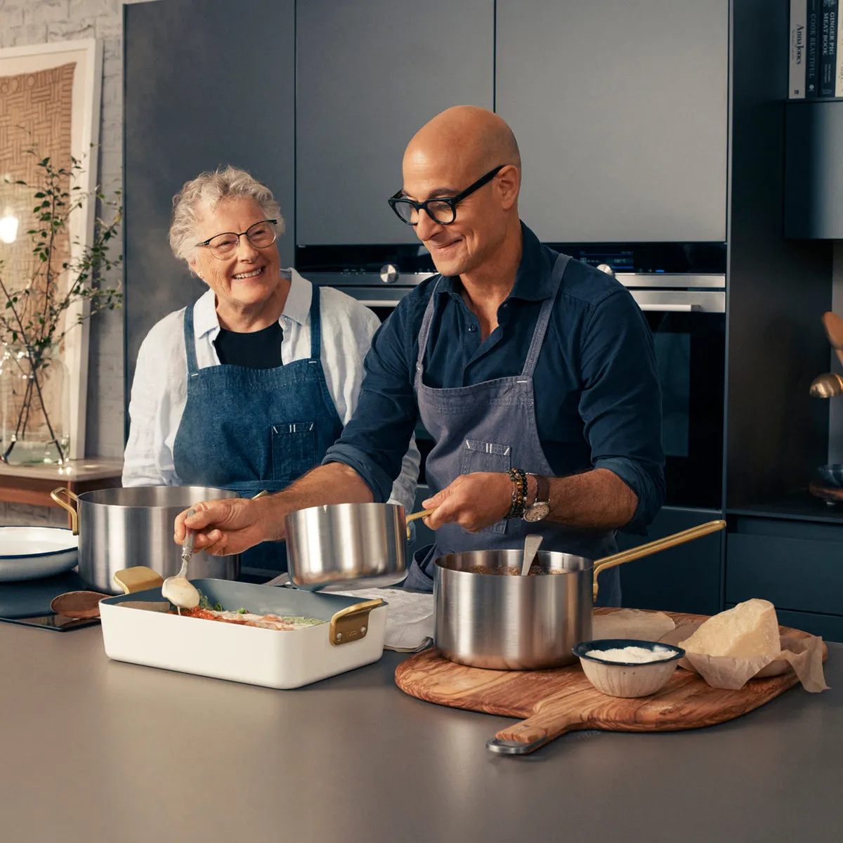 Stanley Tucci™ Stainless Steel 4-Quart Saucepan with Lid