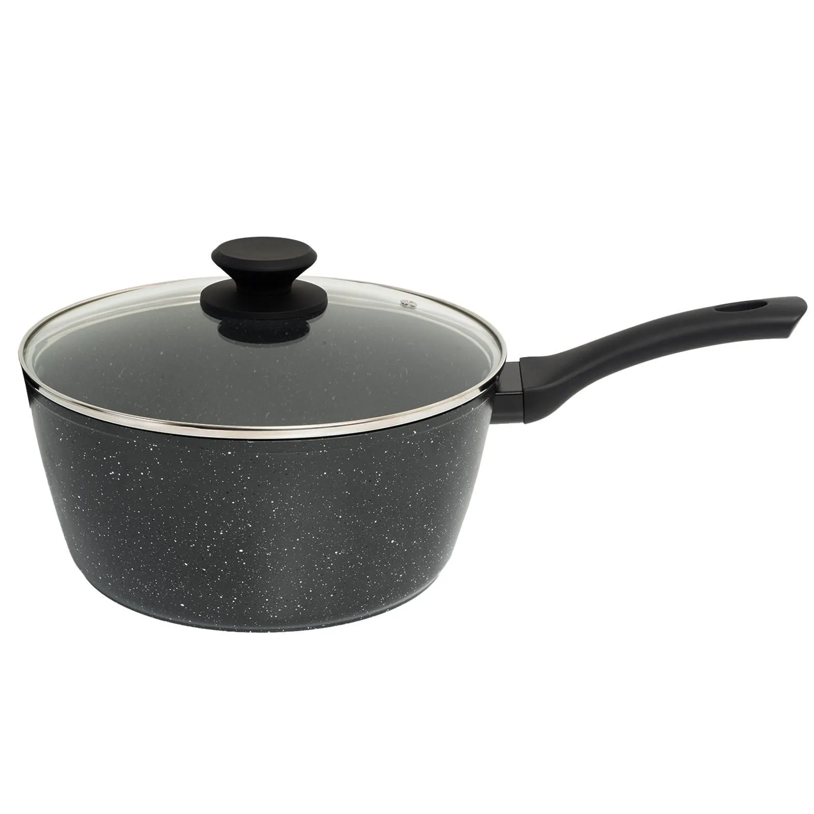 Stone Chef Forged Saucepan With Lid Cookware Kitchen