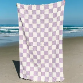 Sundream | Woven Throw Blanket | Checkered Throw