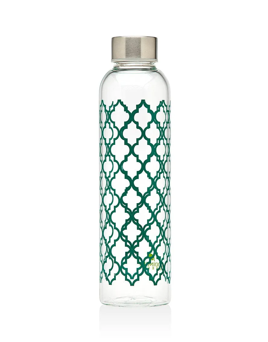 Teal Trellis Water Bottle