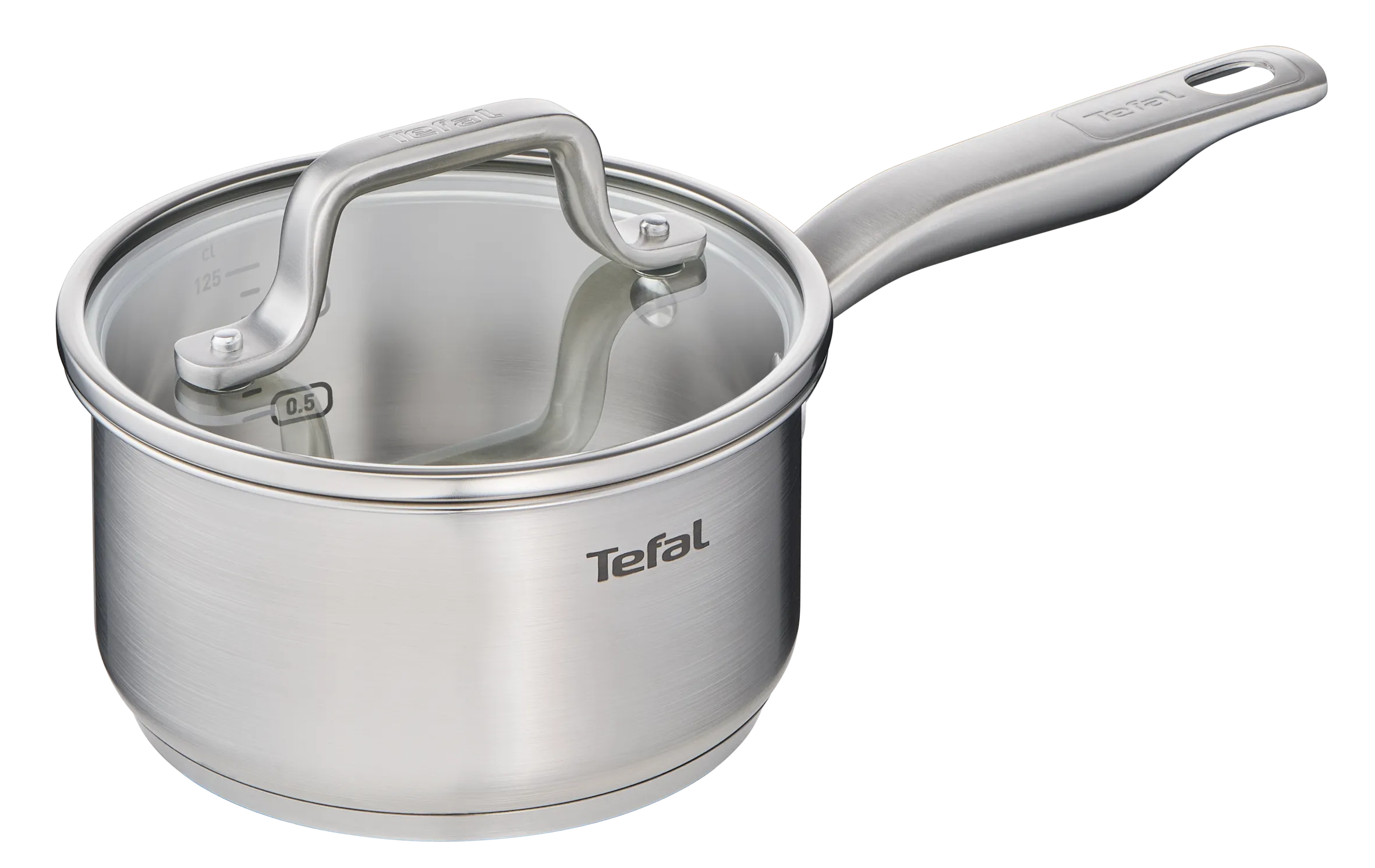 Tefal Virtuoso Stainless Steel Induction Saucepan 16cm/1.6L   Lid