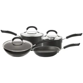 Total Non-Stick Induction Saucepan, Stir Fry & Skillet Starter Set - 4 Pieces