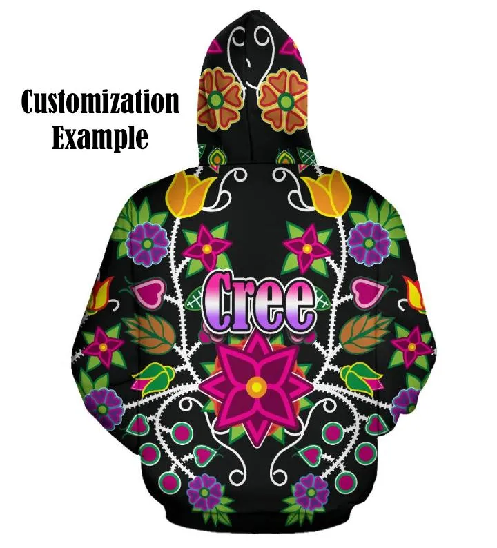 Two Spirit Ceremony Hooded Blanket