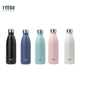 TYESO Classic Cola Shaped Sports Bottle 25oz