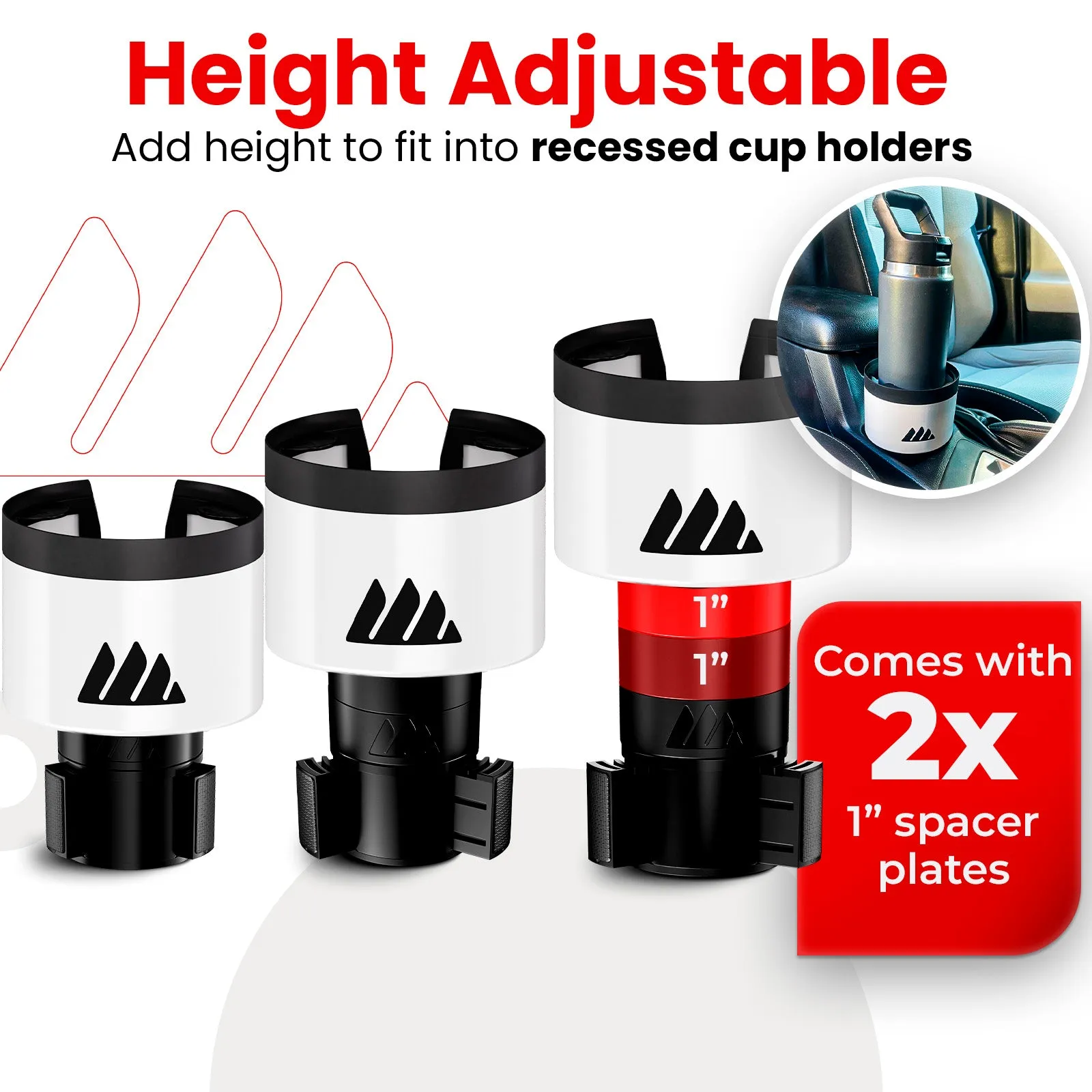 ULTIMATE EXPANDER® - Expandable Cup Holder up to 4.0"