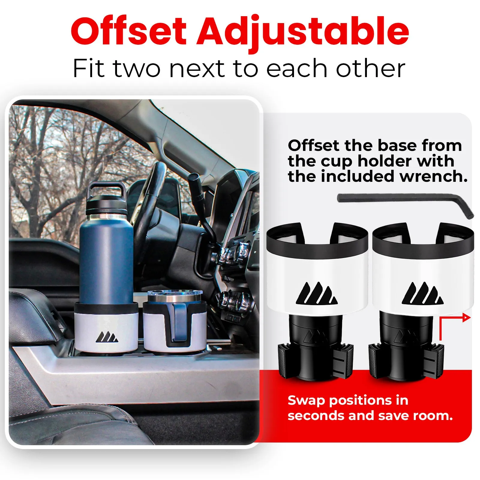 ULTIMATE EXPANDER® - Expandable Cup Holder up to 4.0"