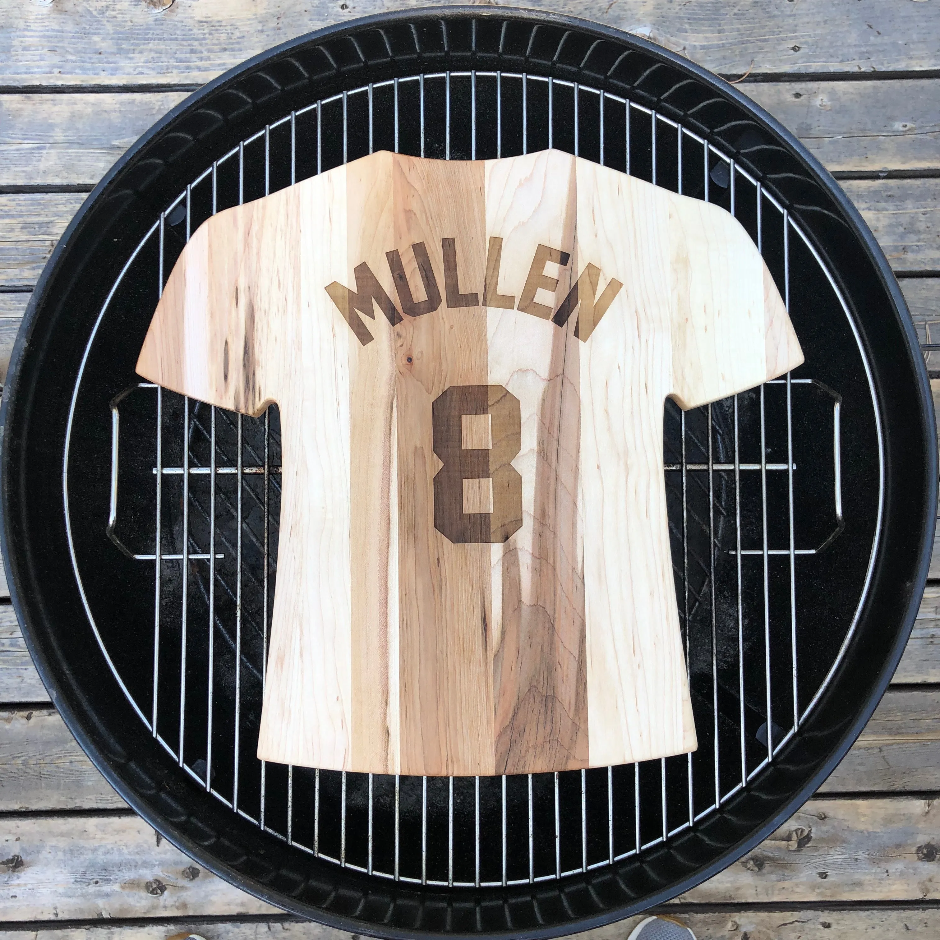 Vigilates de Texas Team Jersey Cutting Board | Choose Your Favorite MLB Player | Customize With Your Name & Number | Add a Personalized Note (en Español)