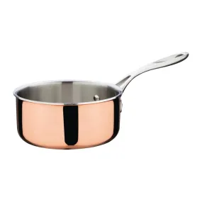 Vogue Copper Tri-Wall Saucepan 160mm - CT998