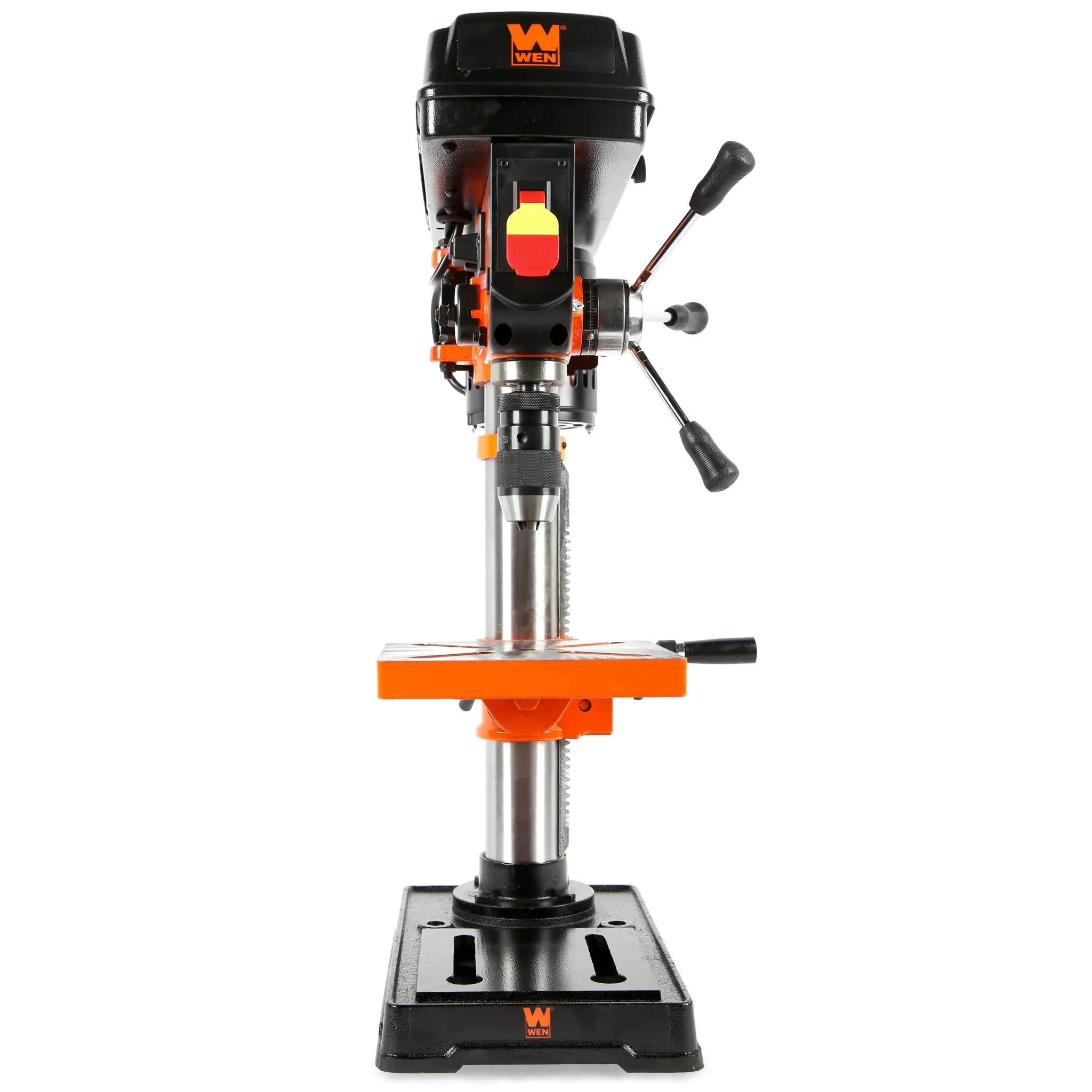 WEN 4211 3.2-Amp 10-Inch 5-Speed Cast Iron Benchtop Drill Press with Laser and Keyless Chuck